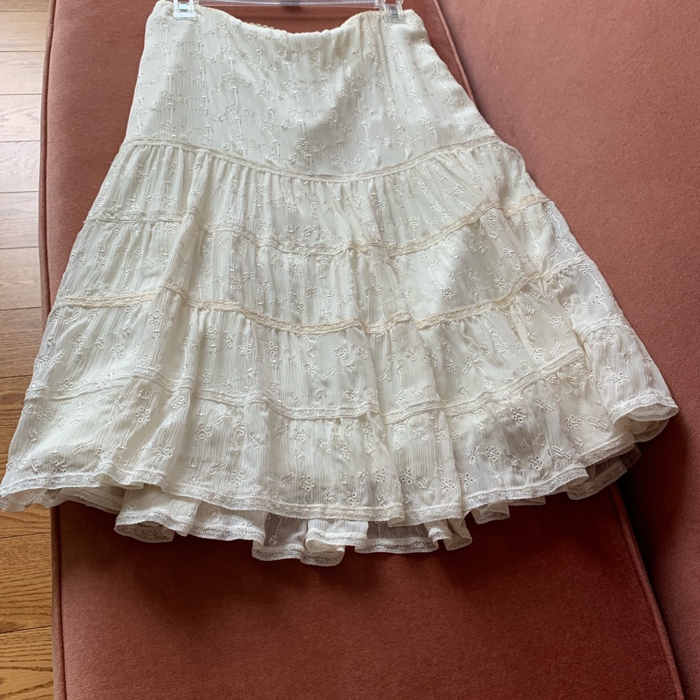 Skirt hundred percent silk By Nicole Miller